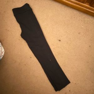 Children black leggings